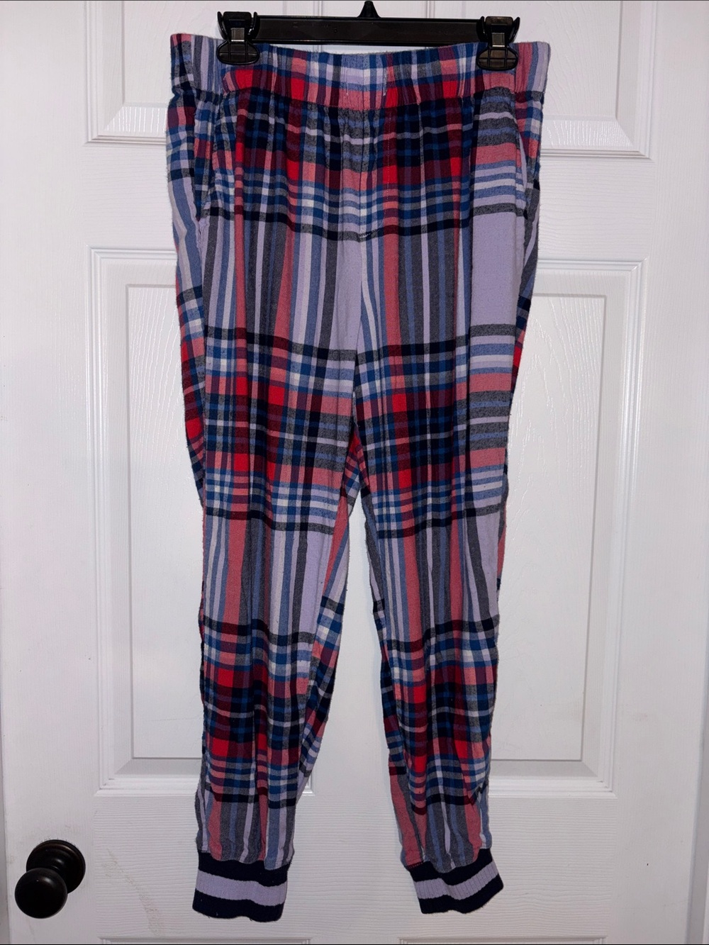 Aerie Plaid Jogger Pants Size M